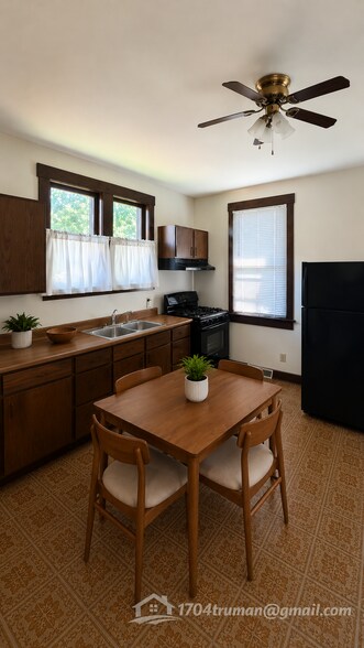 Kitchen (AI staged for ideas!) - 1316 Raab Ave