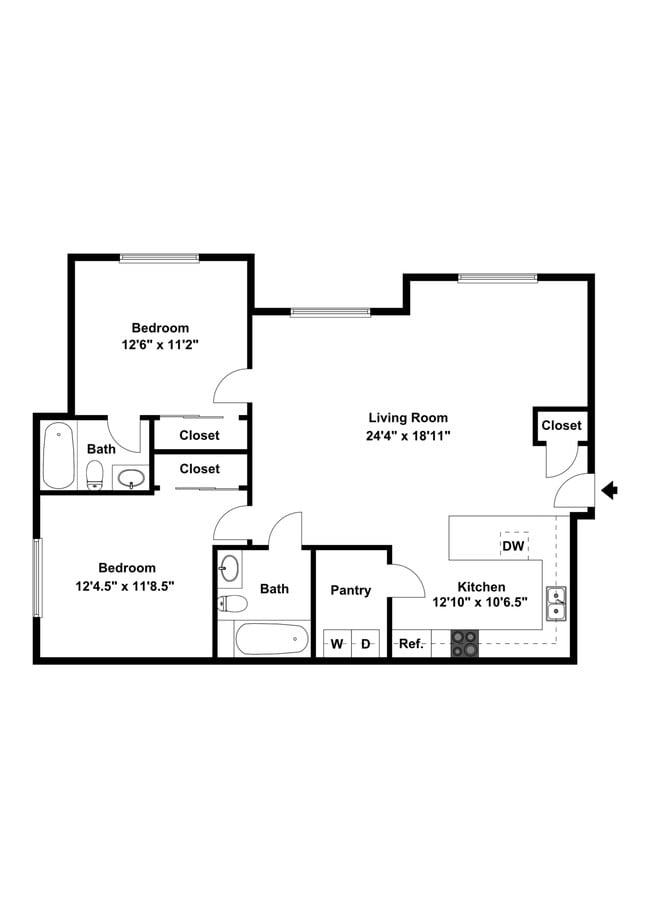 Floorplan - Clearfield Station