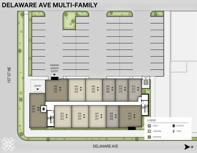 Building Photo - The Delaware: 2-Bedroom Apartment