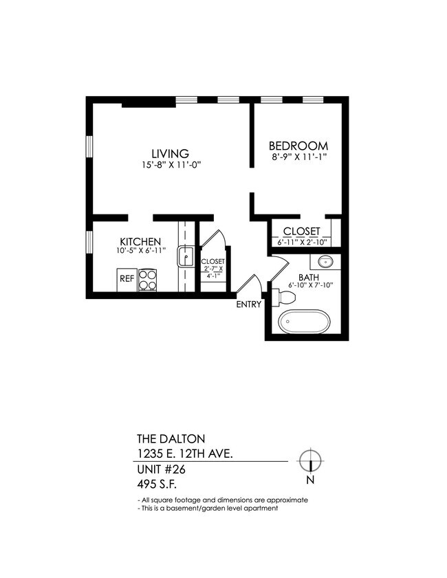 Floorplan - The Dalton