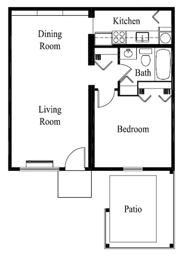 Floorplan - Foxglove Apartments