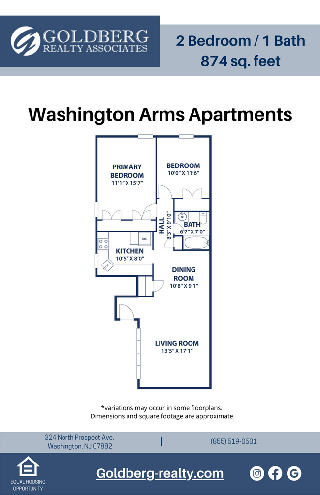 Floorplan - Washington Arms Apartments