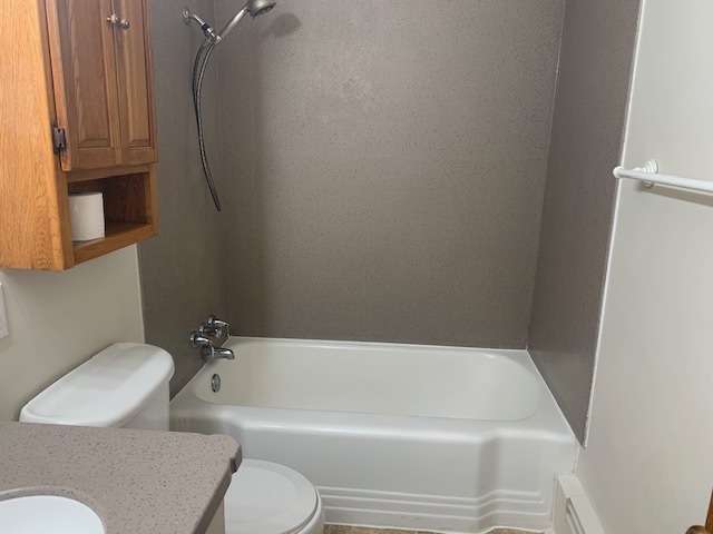 Refinished tub & surround - 1224 Lewis Ave