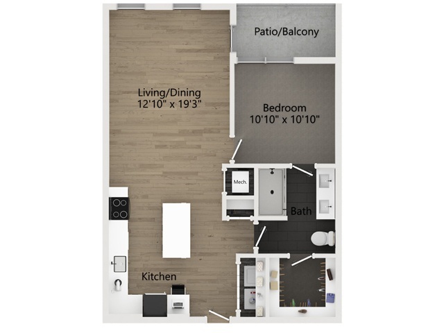 Floorplan - Forth at Navigation