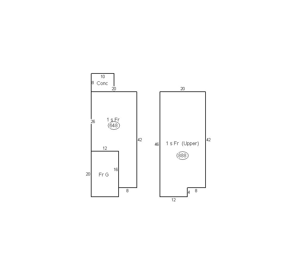 Footprint from Board of Assessors - 2496 Stadium Dr
