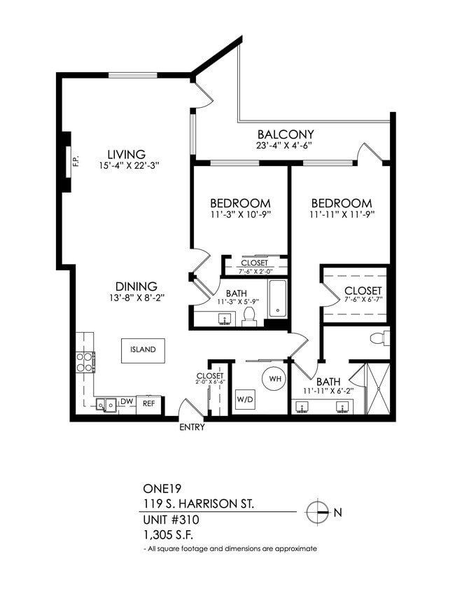 Floorplan - One19 Cherry Creek