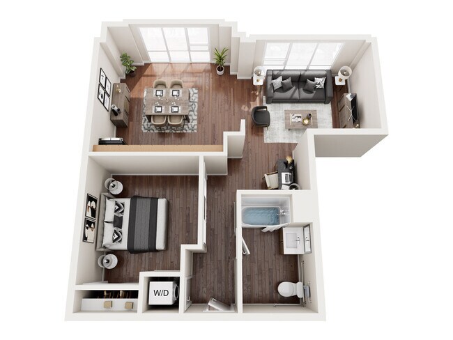 LW1 floor plan Elara at the Market - Elara at the Market