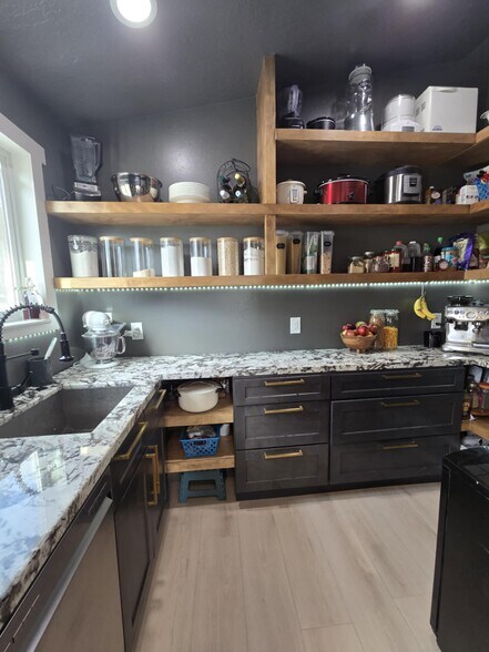 Butler’s pantry with 2nd sink/disposal and dishwasher - 2504 W Pine Needle Pl