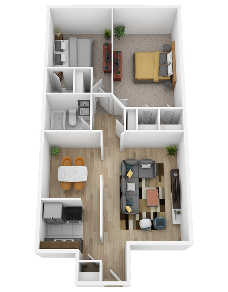 Interior Photo - North Moreland Courts Apartments