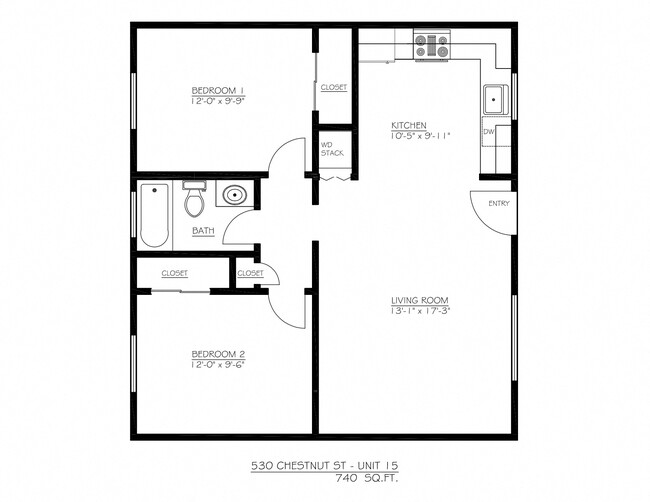 Floorplan - Andalusia at Chestnut