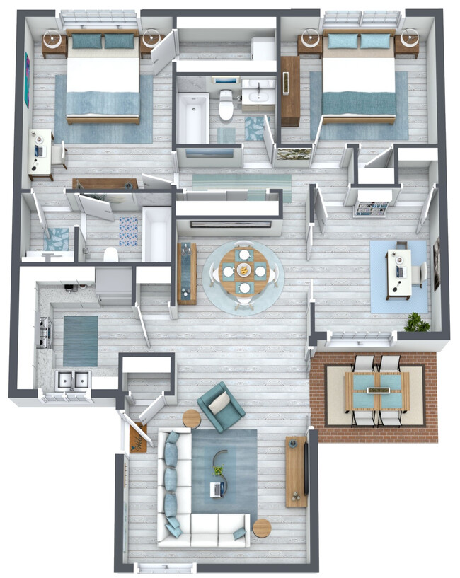 Floorplan - Lubbock Heights South