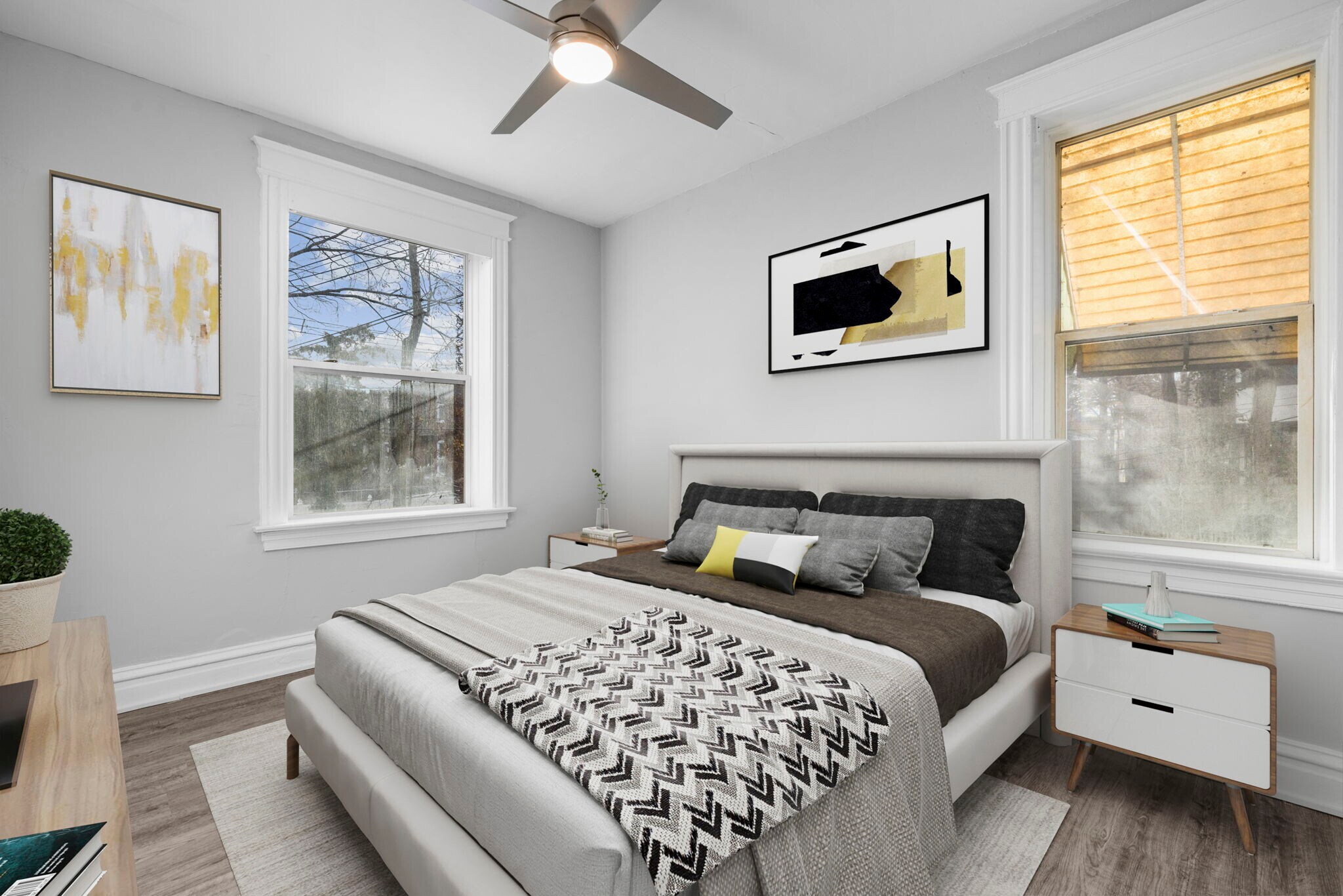Bedroom 1 (Virtually Staged) - 4612 Arsenal St