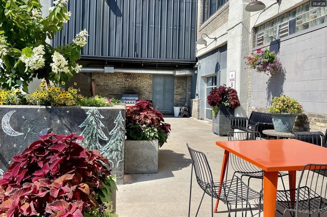 Community space for grilling and chilling. - 500 Robert St N
