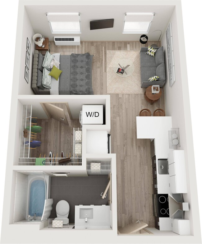 Floor Plan C - Ox-Op Apartments