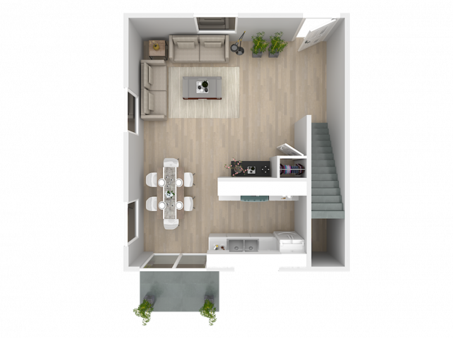 2x2 - Green Tree Apartments