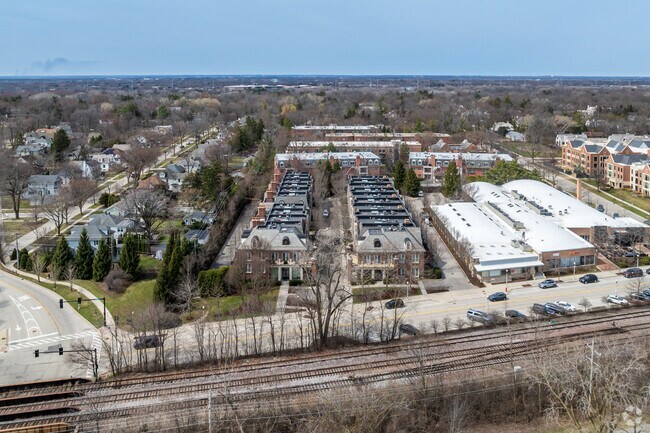 Aerial Photo - Regent's Row Condominiums