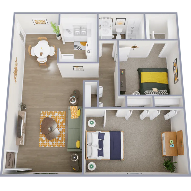 Floorplan - The Columns