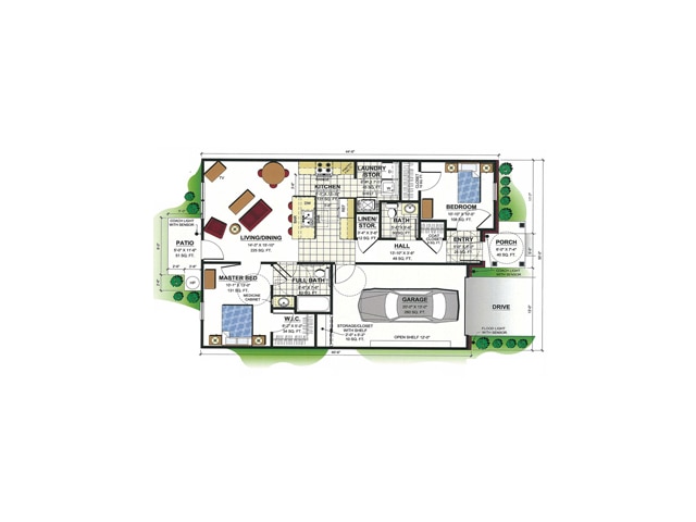 Floorplan - Whitehouse Square Senior Villas