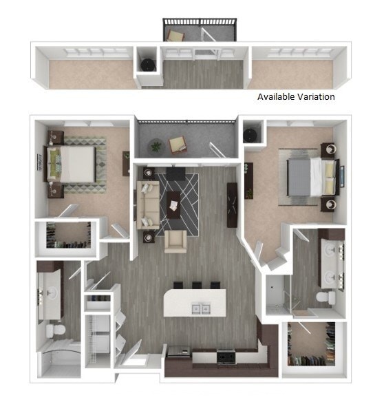 Floorplan - Centric LoHi by Windsor