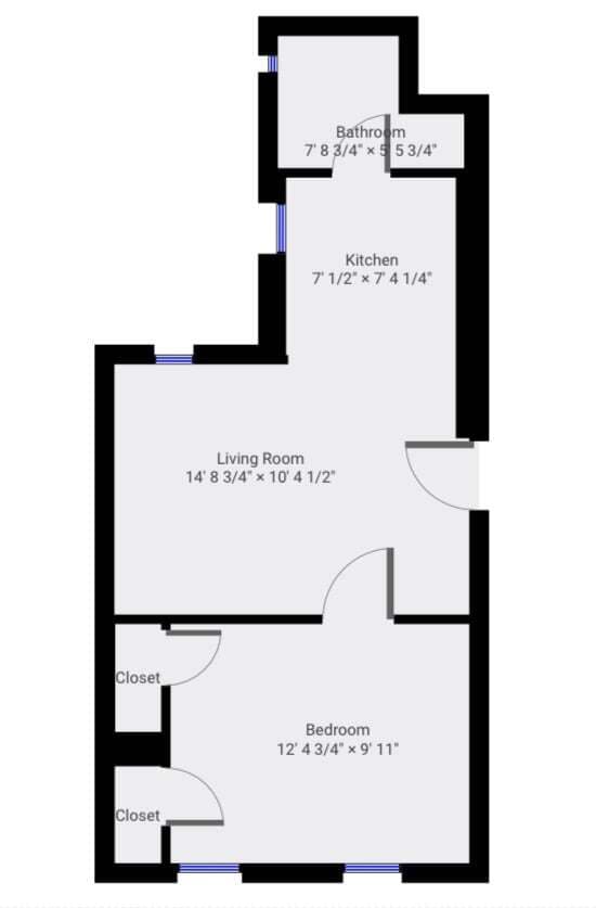 Floorplan - 539 West 156th Street