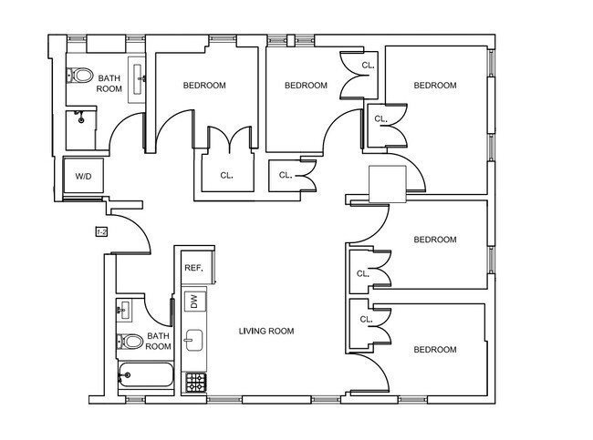 Floorplan - 2478 Arthur Ave