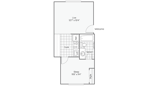 Floorplan - Maurice Dear Apartments