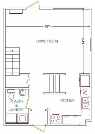 3BR/2.5BA Main - Butternut Hill Townhouses