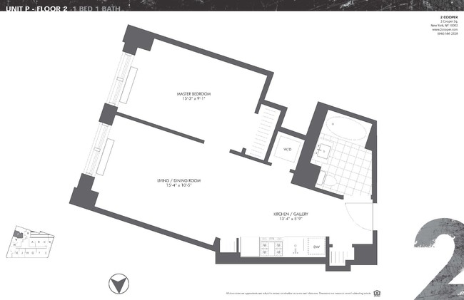 Floorplan - 2 Cooper Square