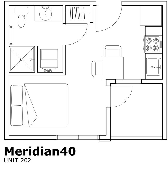 Floorplan - Meridian 40