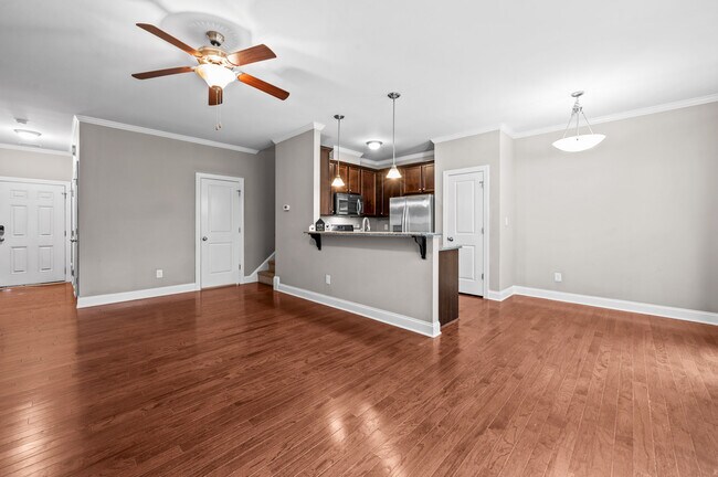 Living Room w/ Fireplace - 128 Cobalt Creek Way