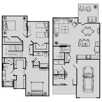 Floorplan - BelleMeade Apartments