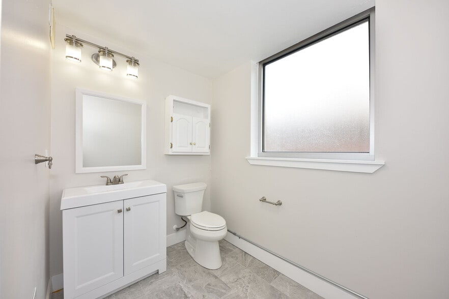 Half Bath across Hall from Master Bedroom - 122 S Webster St