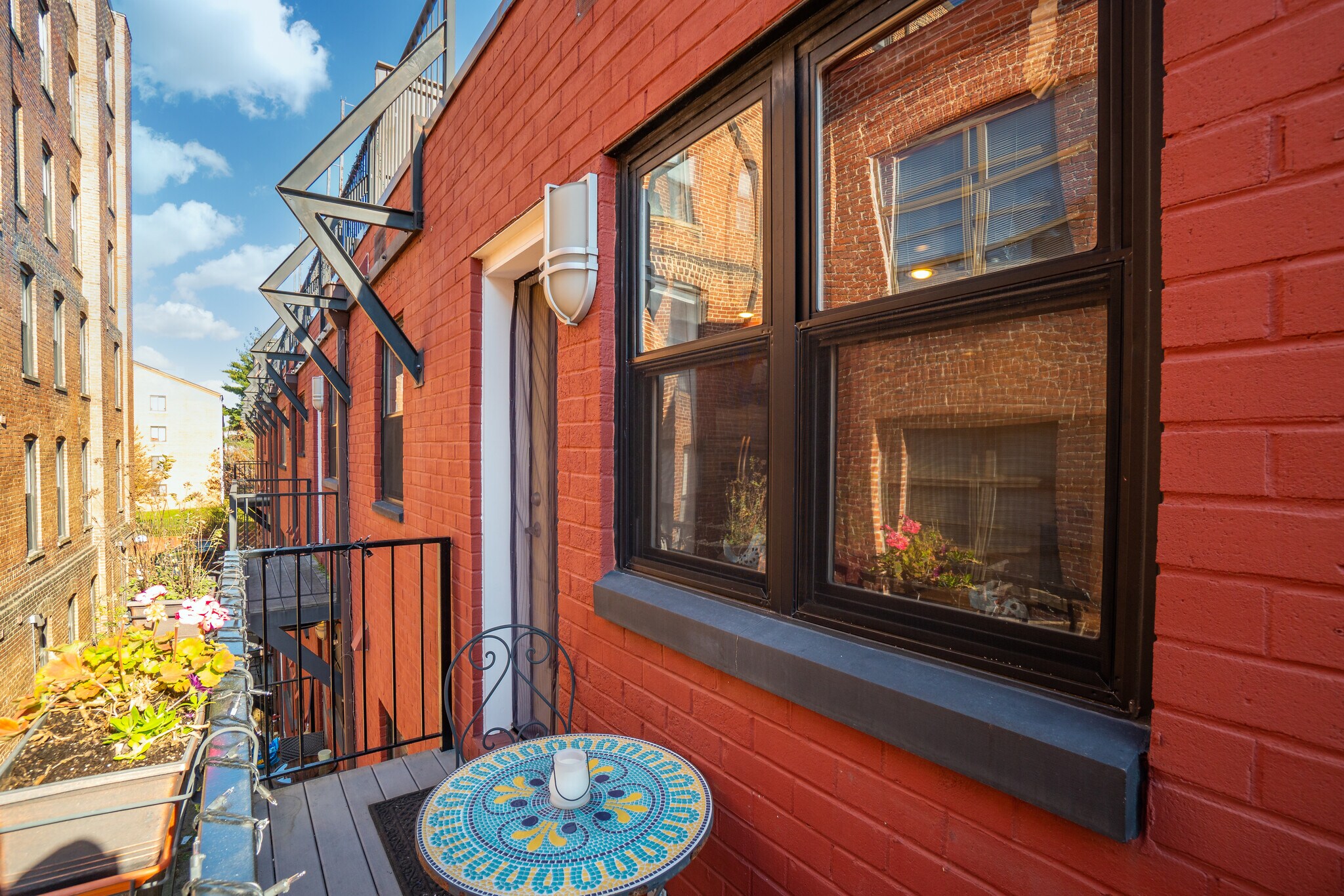 Balcony off living room - 1354 Euclid St NW