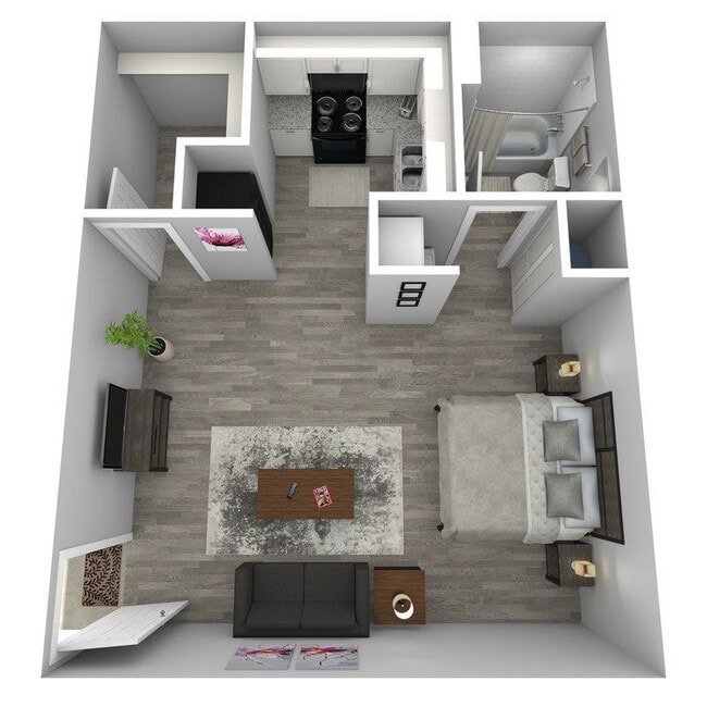 Floorplan - Reflections Apartments