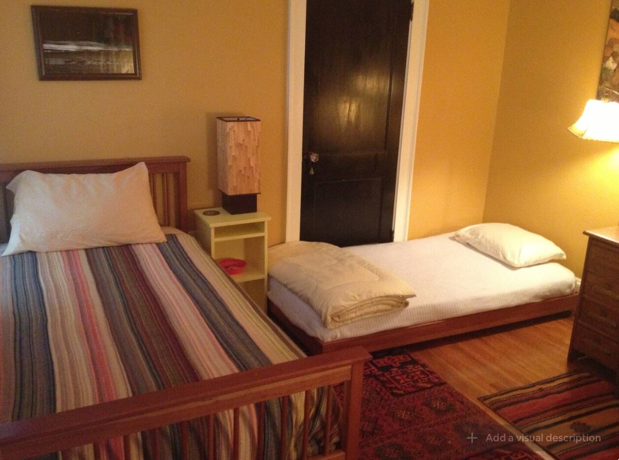 Bedroom #2 with 2nd Bed Pulled Out - 26 Clarendon Rd