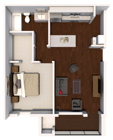 Floorplan - The Jax Apartments