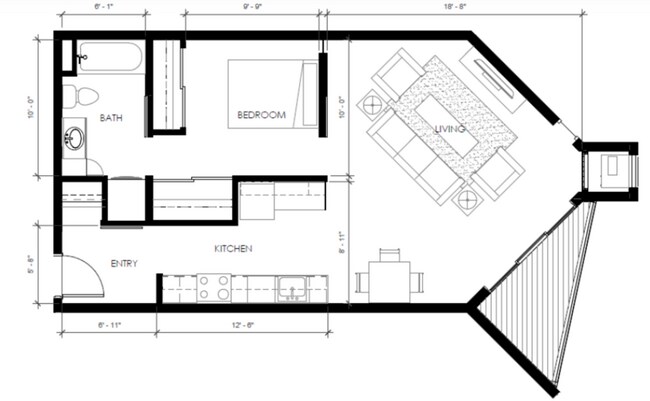 Floorplan - The Bridges Lofts