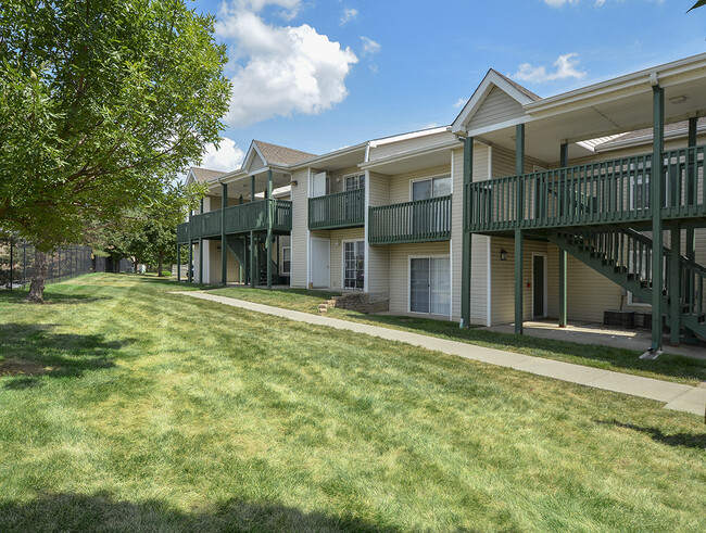 Patio or Balcony in Every Home - Park at Olathe Station