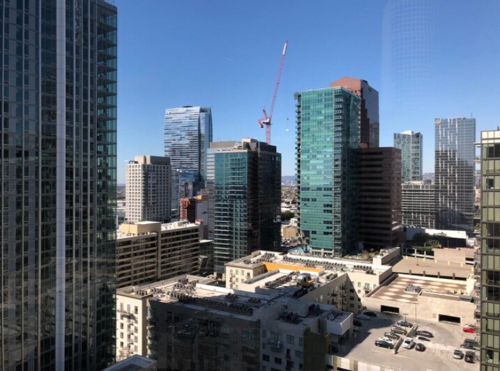 View from Living Room - 801 S Grand Ave