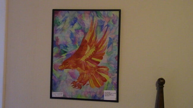 local art throughout home - 2710 Oliver Ave