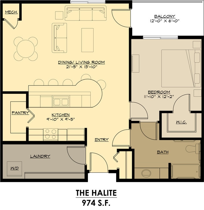 $1,095/month - Stone West Village Phase 1 & 2