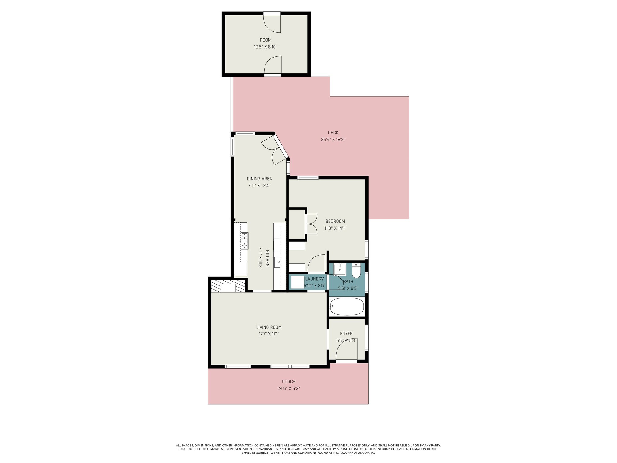 Floor plan - 2122 Hooker St