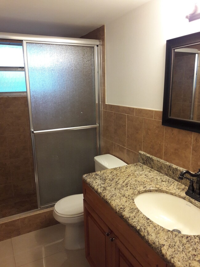 2nd Bathroom with Granite countertop and Shower - 1670 NE 191st St