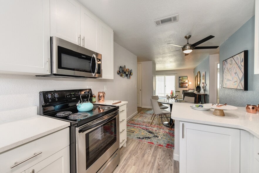 Kitchen - The Legacy Apartments