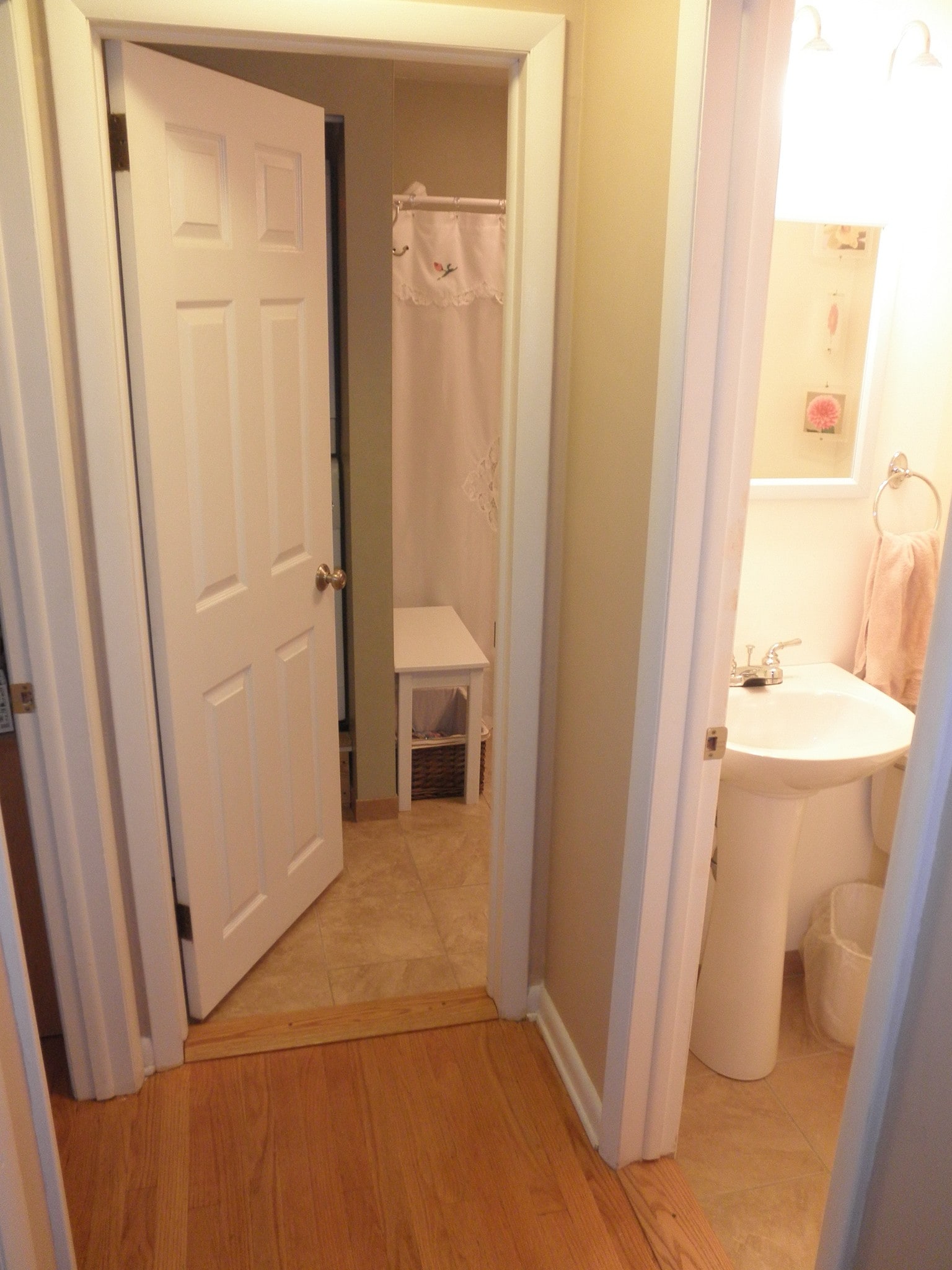 Hall view of 2 Bathrooms - 17 Sunnybrook Rd