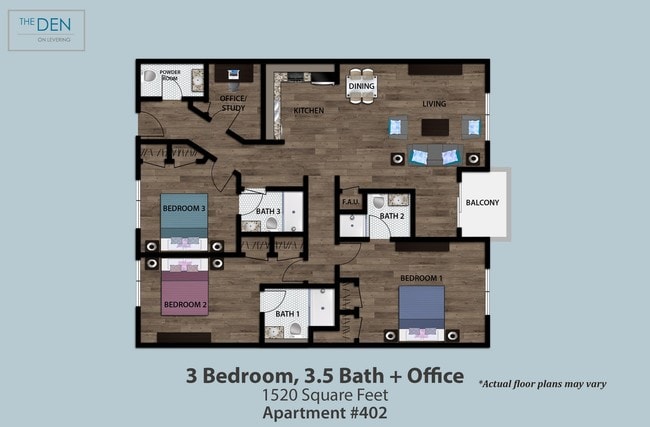 Floorplan - The Den On Levering
