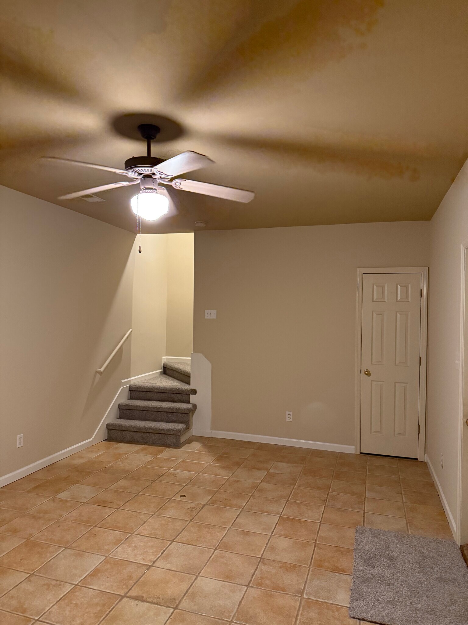 Flex space in finished basement off garage - 10724 Prince Albert Way