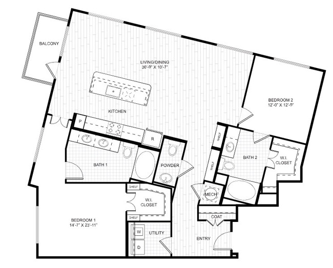 Floorplan - The Riley