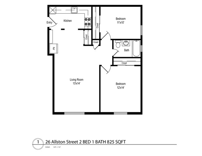 Floorplan - Allston Street Apartments, 26