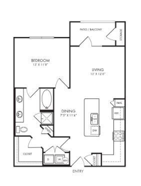 Floorplan - The Mark at Midtown Park